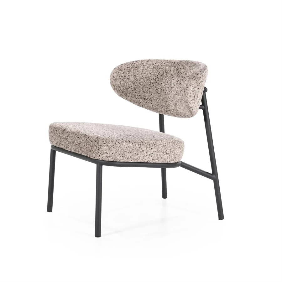 Fauteuil Jari | Taupe Stof - Afbeelding 4