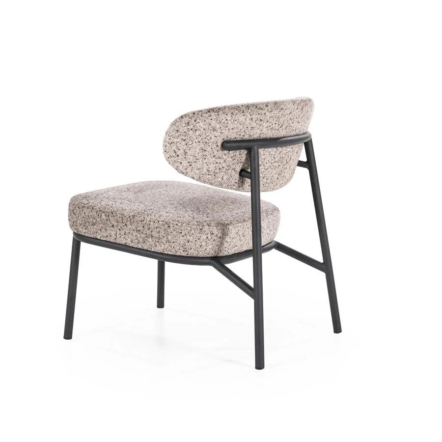 Fauteuil Jari | Taupe Stof - Afbeelding 6