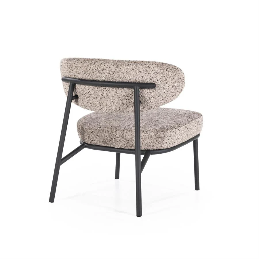 Fauteuil Jari | Taupe Stof - Afbeelding 9