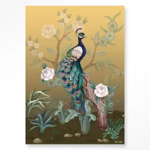 Peacock - Moderne Wanddecoratie | Artprint, Glass Art & Wandkleed
