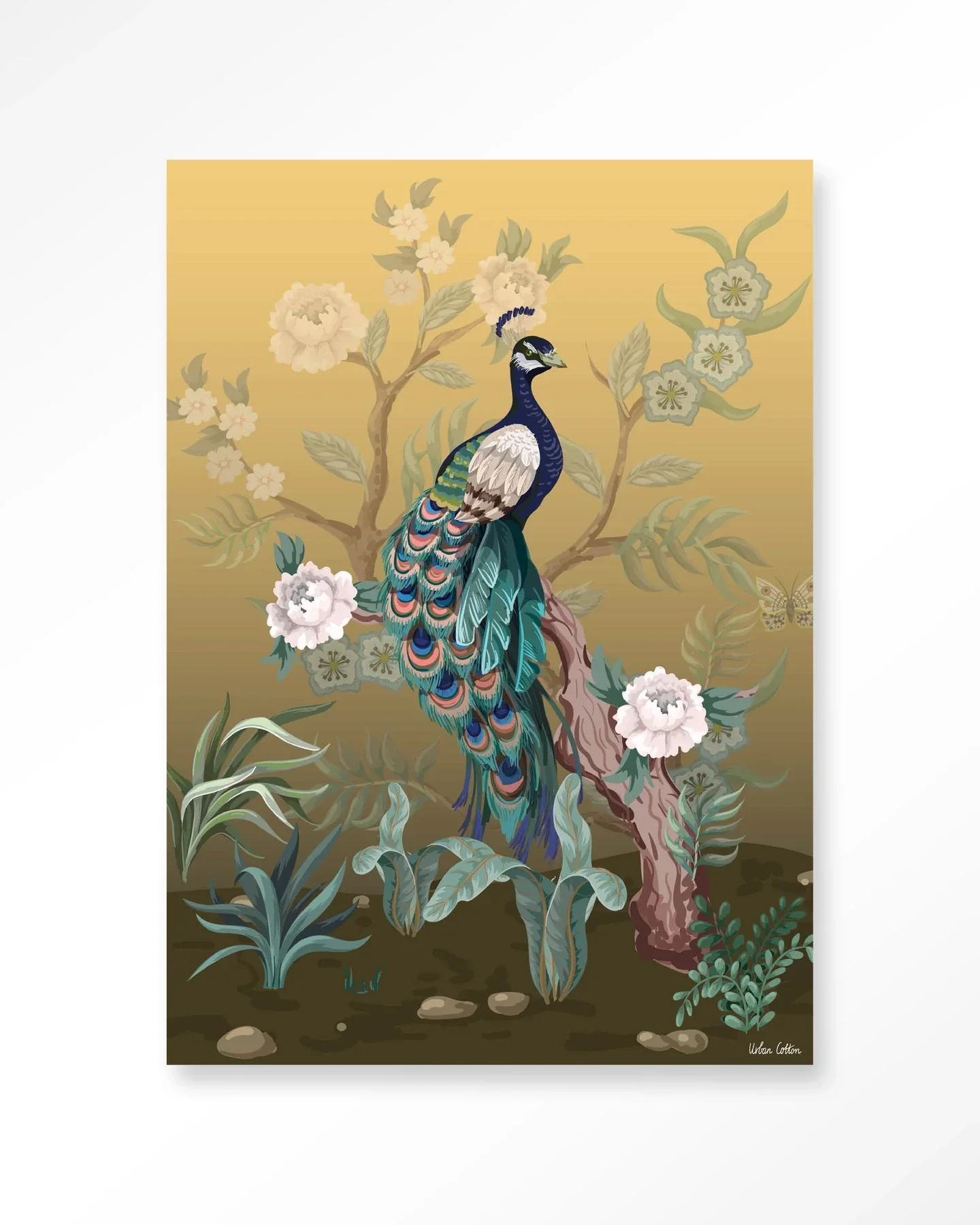 Peacock - Moderne Wanddecoratie | Artprint, Glass Art & Wandkleed