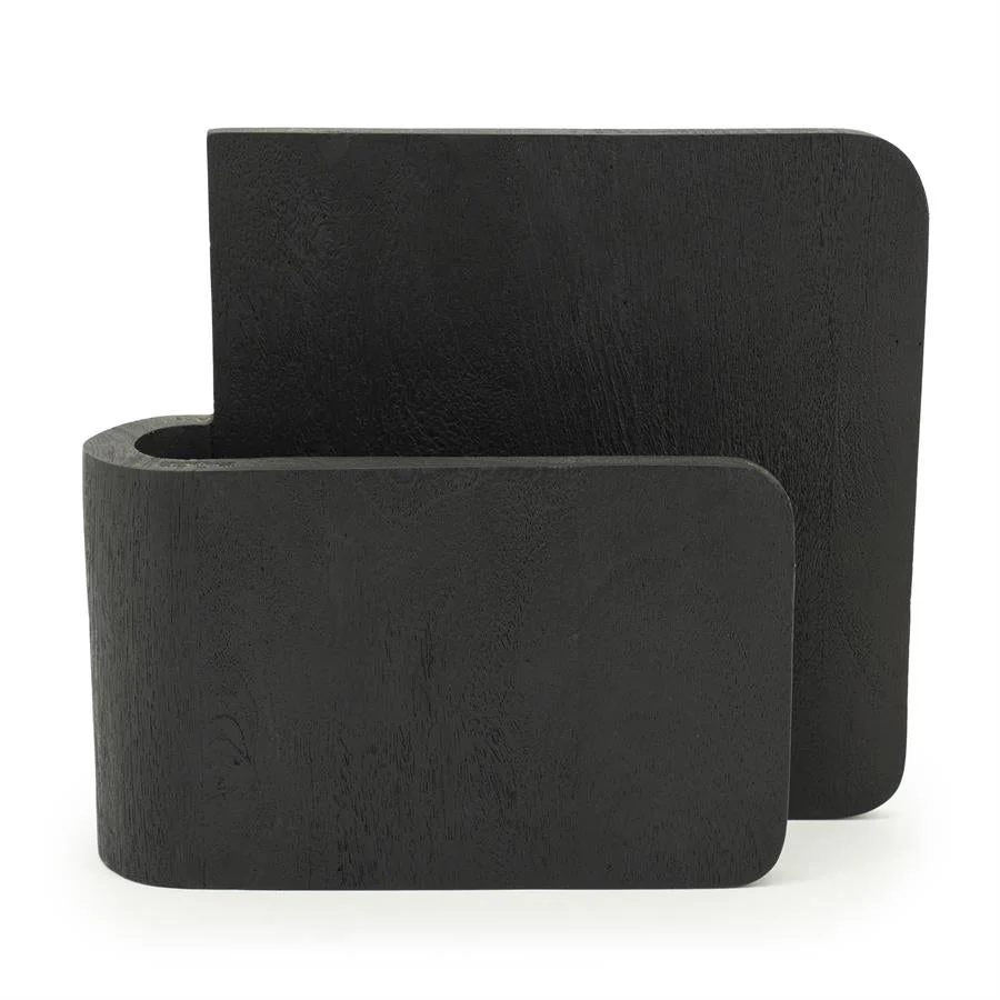 Wand decoratie Isis | Zwart Mangohout - Afbeelding 3