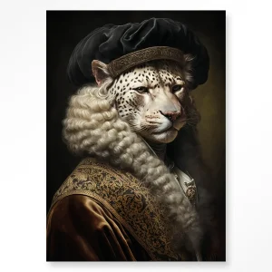 Snow Leopard - Moderne Wanddecoratie | Artprint, Glass Art & Wandkleed