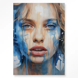 Aqua - Moderne Wanddecoratie | Artprint, Glass Art & Wandkleed