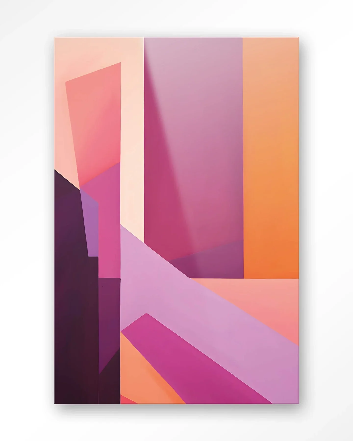 Folded Lines - Moderne Wanddecoratie | Artprint, Glass Art & Wandkleed - Afbeelding 5