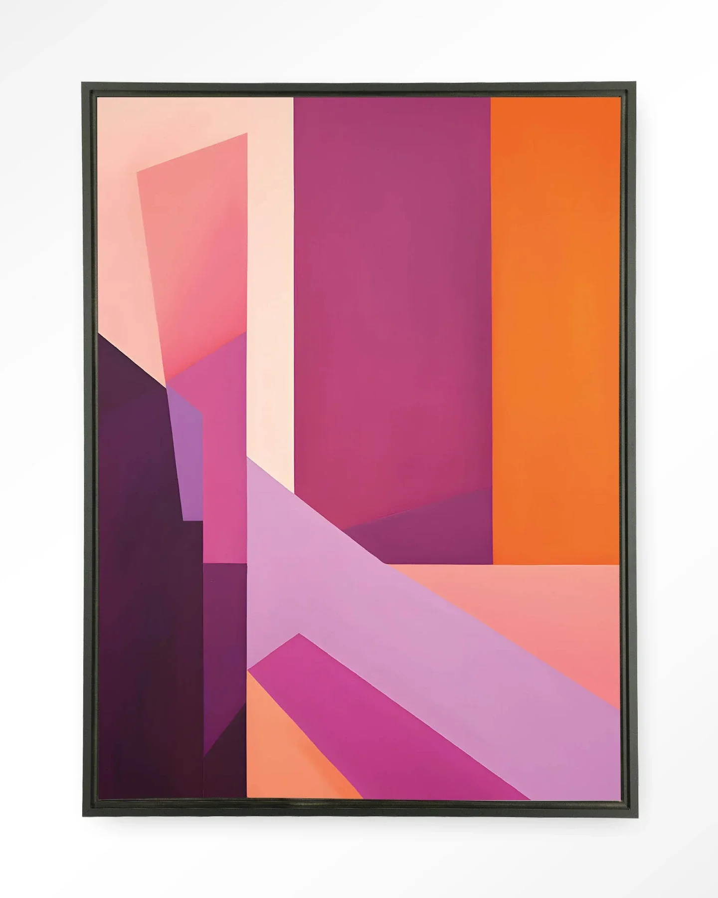 Folded Lines - Moderne Wanddecoratie | Artprint, Glass Art & Wandkleed - Afbeelding 6