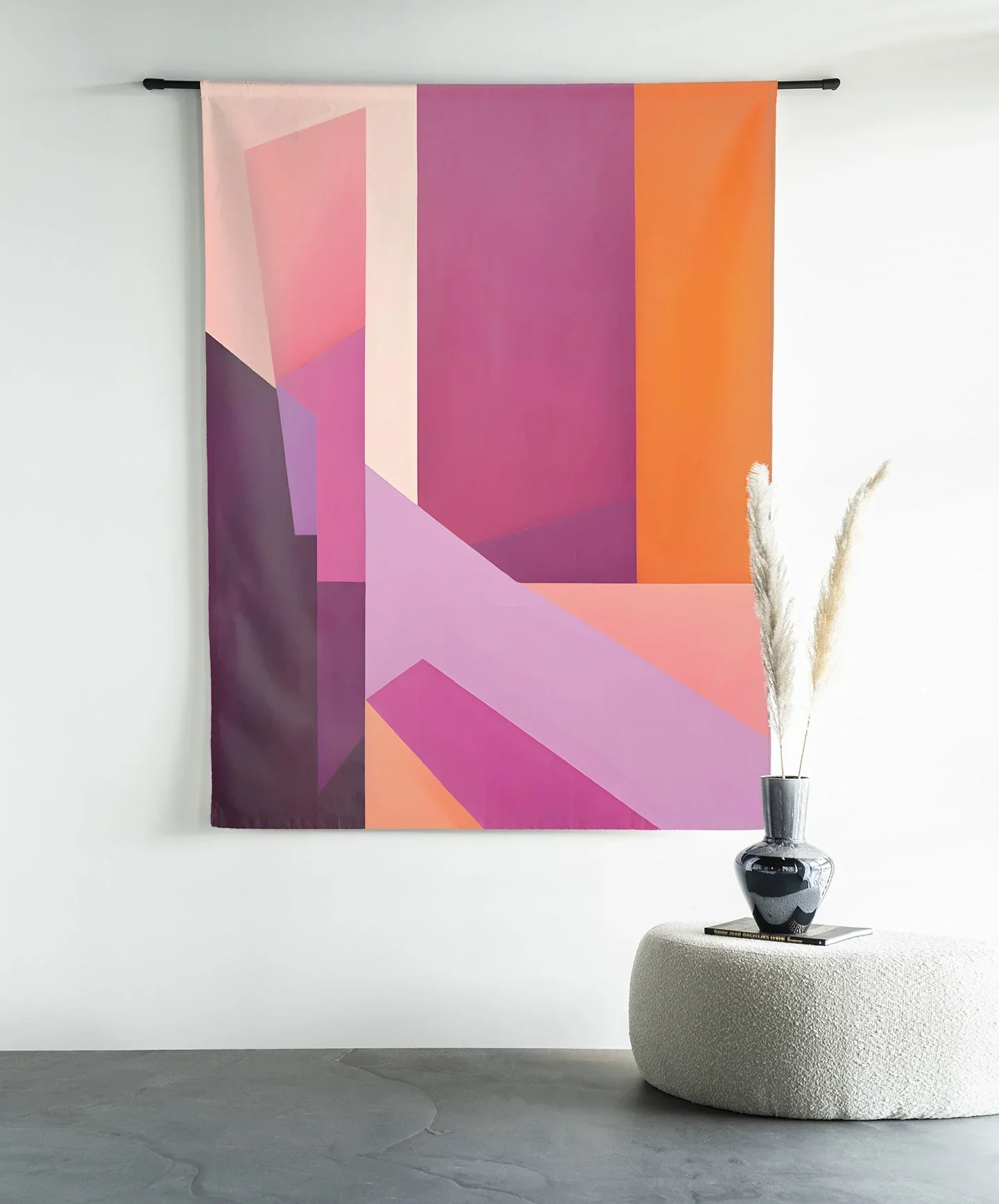 Folded Lines - Moderne Wanddecoratie | Artprint, Glass Art & Wandkleed - Afbeelding 9