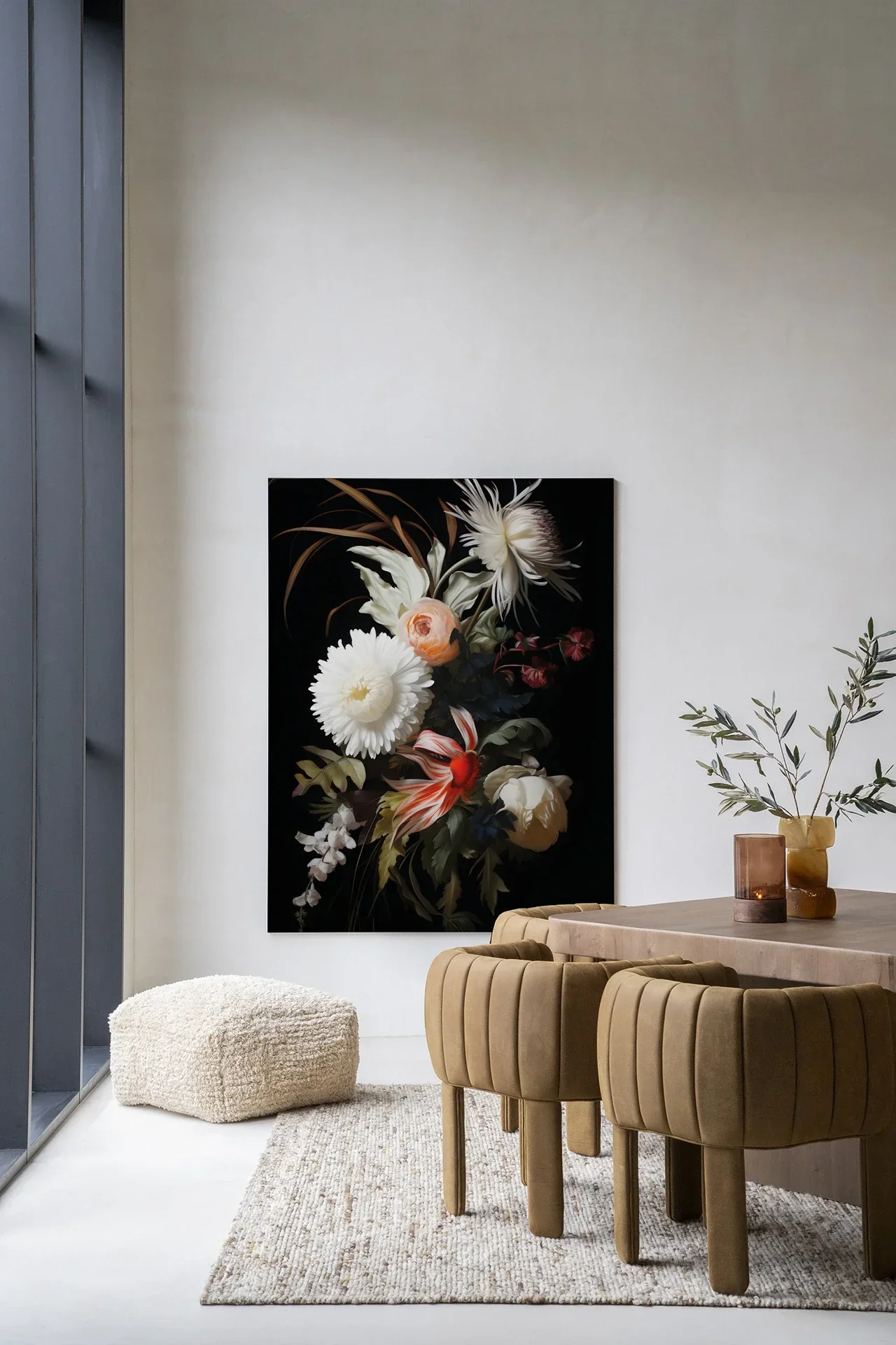 Flower selection - Moderne Wanddecoratie | Artprint, Glass Art & Wandkleed - Afbeelding 3