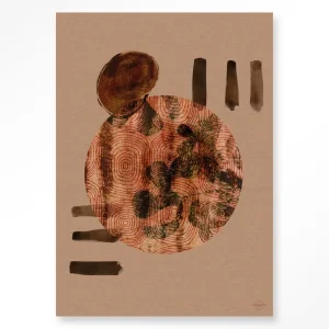 Wabi-Sabi Lifelines - Moderne Wanddecoratie | Artprint, Glass Art & Wandkleed