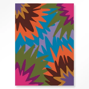 Fireworks - Moderne Wanddecoratie | Artprint, Glass Art & Wandkleed