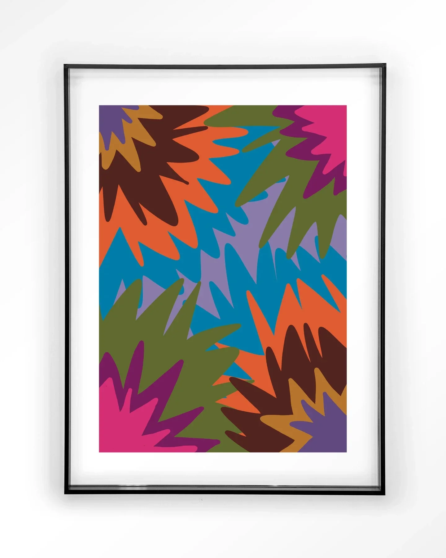 Fireworks - Moderne Wanddecoratie | Artprint, Glass Art & Wandkleed - Afbeelding 4