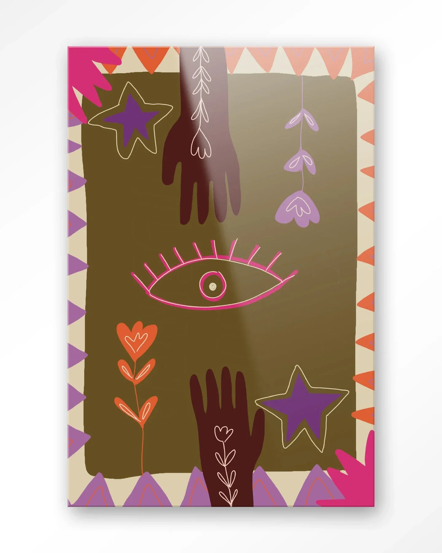 Hands - Moderne Wanddecoratie | Artprint, Glass Art & Wandkleed - Afbeelding 5