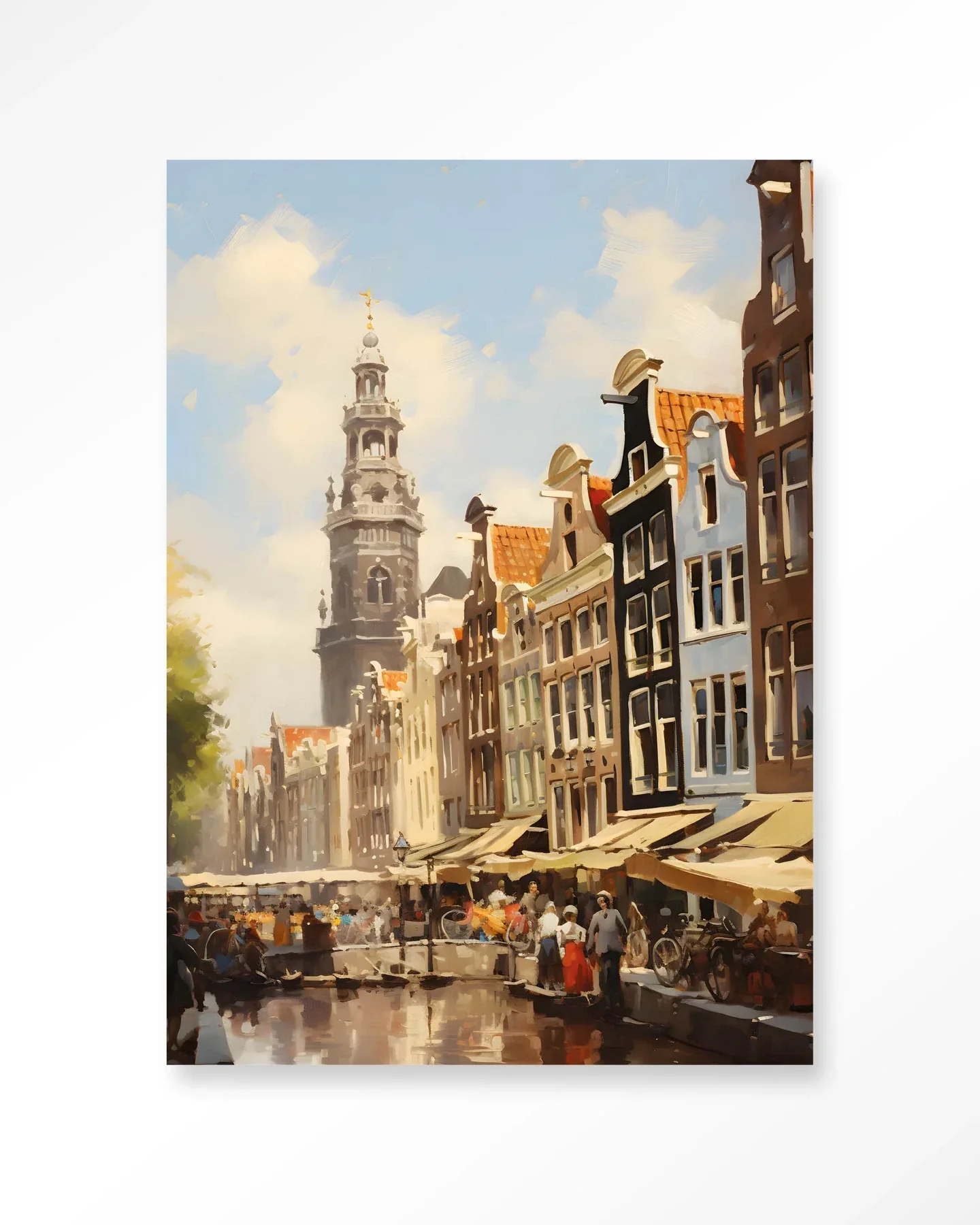Amsterdam - Moderne Wanddecoratie | Artprint, Glass Art & Wandkleed - Afbeelding 2