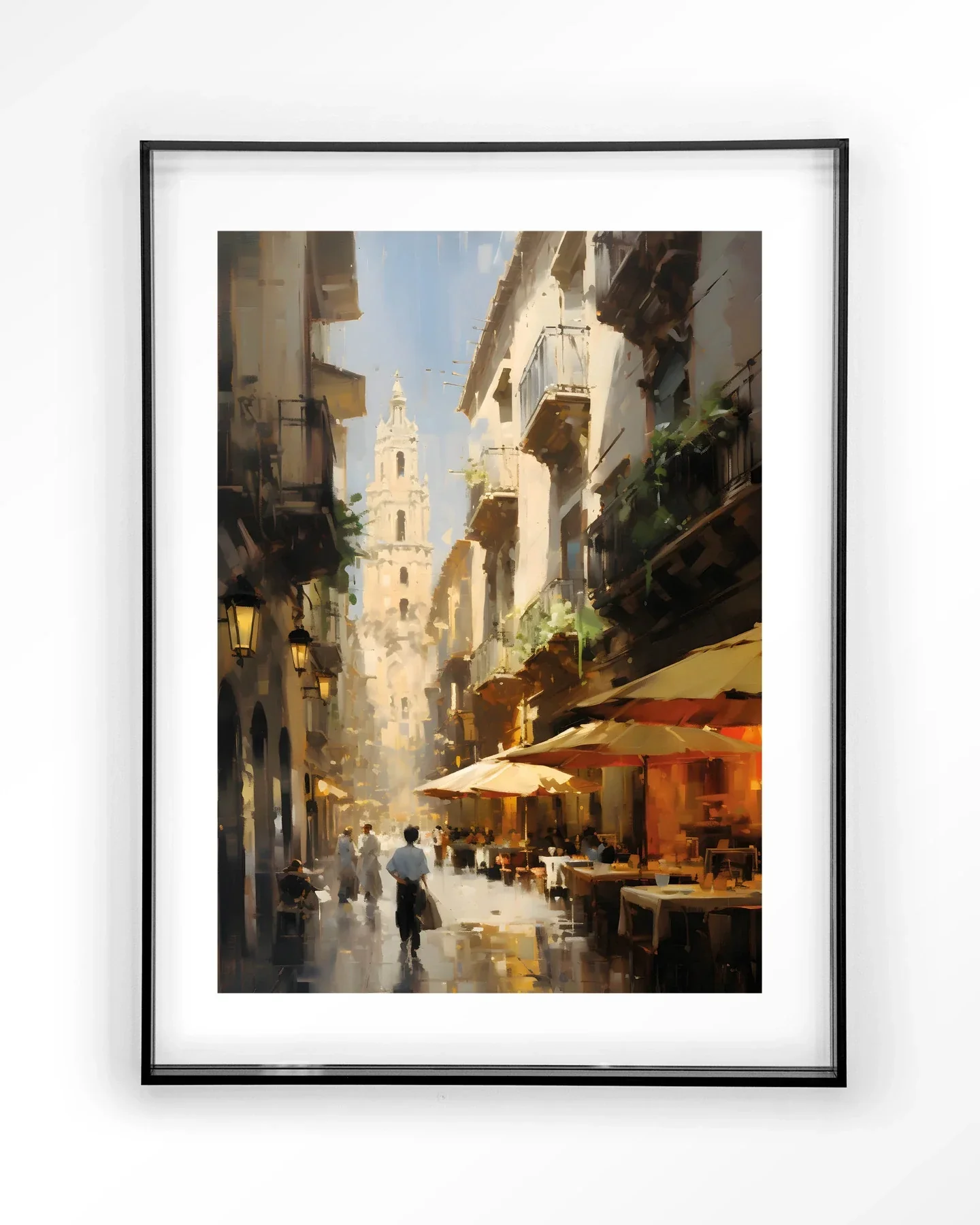 Barcelona - Moderne Wanddecoratie | Artprint, Glass Art & Wandkleed - Afbeelding 4