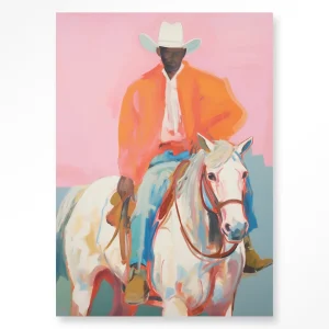 The Sheriff - Moderne Wanddecoratie | Artprint, Glass Art & Wandkleed