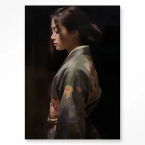 Kimono Tales - Moderne Wanddecoratie | Artprint, Glass Art & Wandkleed