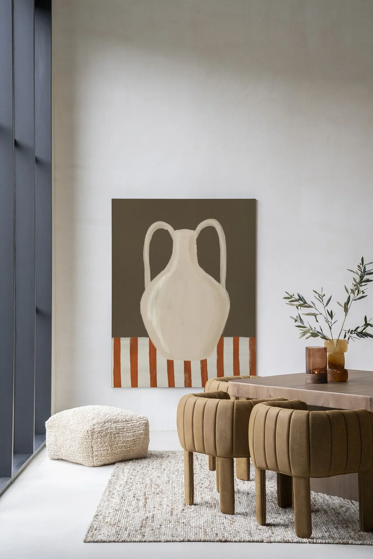 Vivid Vase 06 - Moderne Wanddecoratie | Artprint, Glass Art & Wandkleed - Afbeelding 3