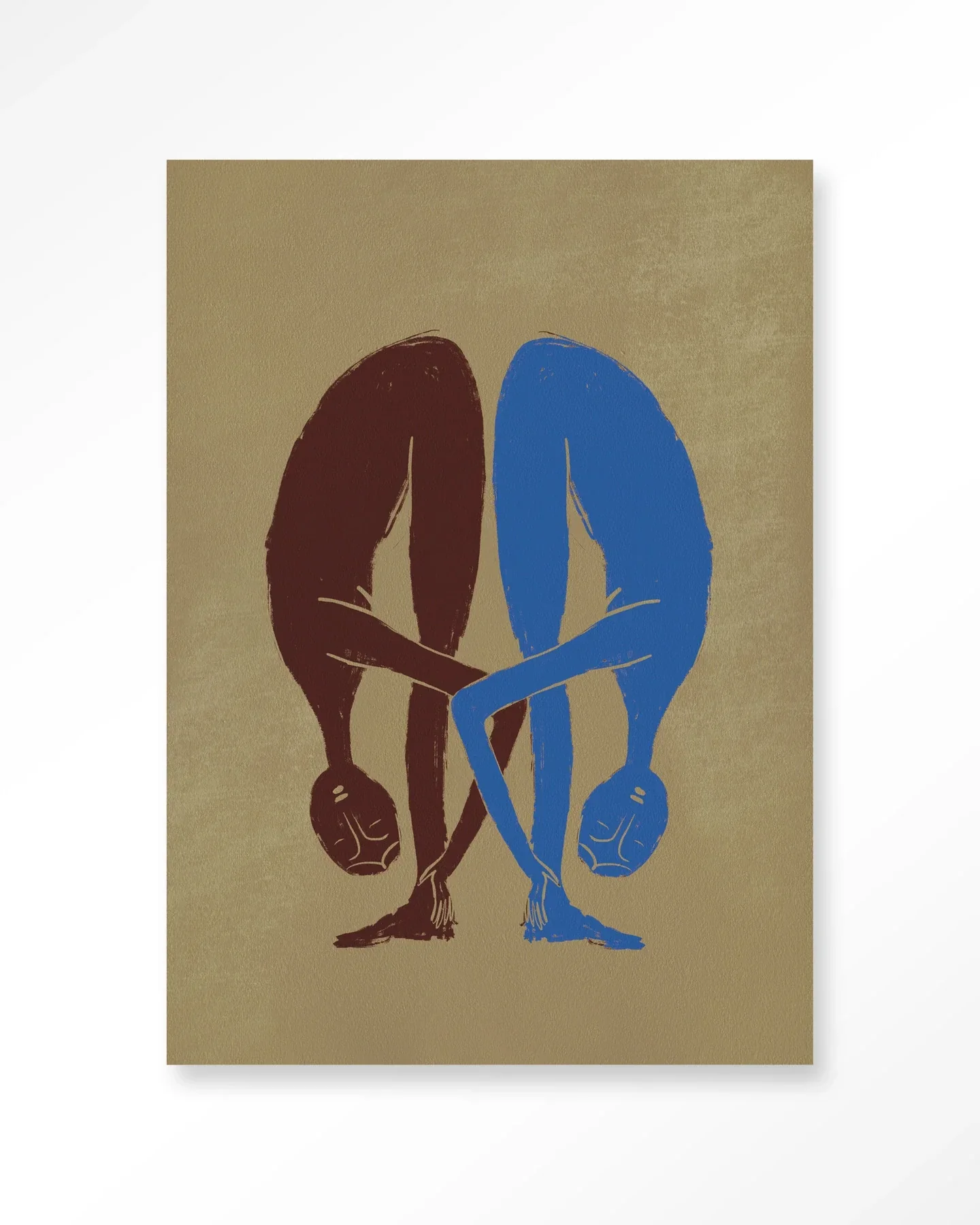 Soul Stretch - Moderne Wanddecoratie | Artprint, Glass Art & Wandkleed - Afbeelding 2