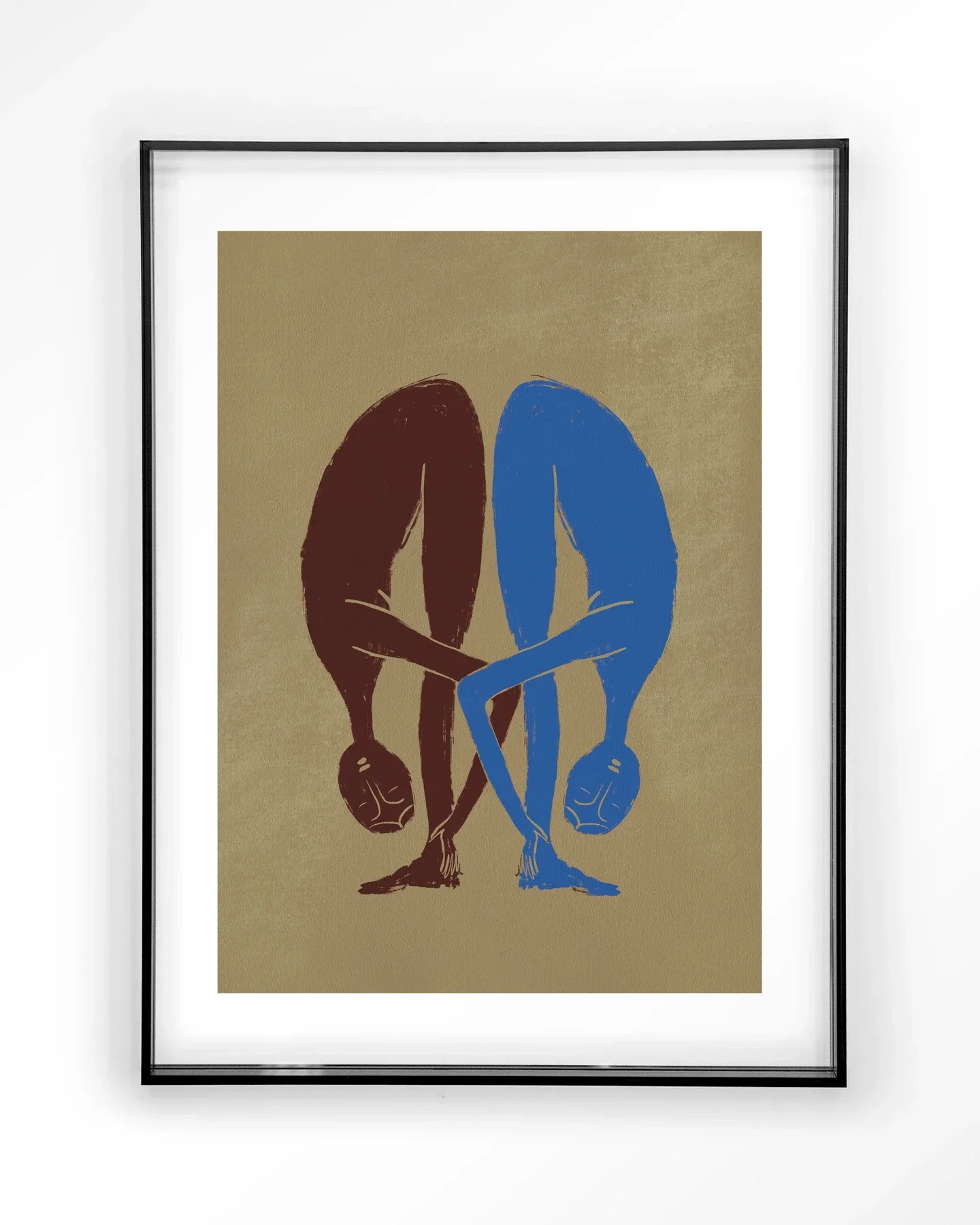 Soul Stretch - Moderne Wanddecoratie | Artprint, Glass Art & Wandkleed - Afbeelding 4