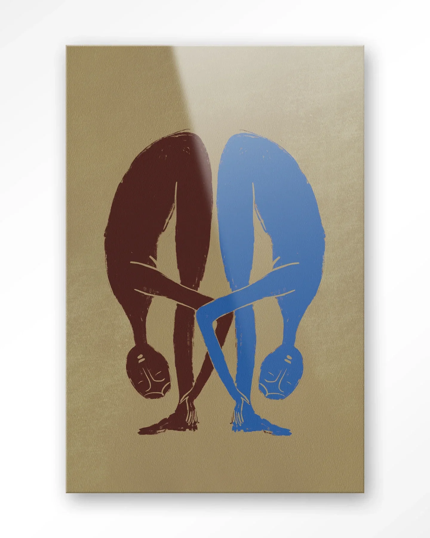 Soul Stretch - Moderne Wanddecoratie | Artprint, Glass Art & Wandkleed - Afbeelding 5