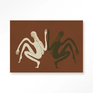 Connected Curves - Moderne Wanddecoratie | Artprint, Glass Art & Wandkleed