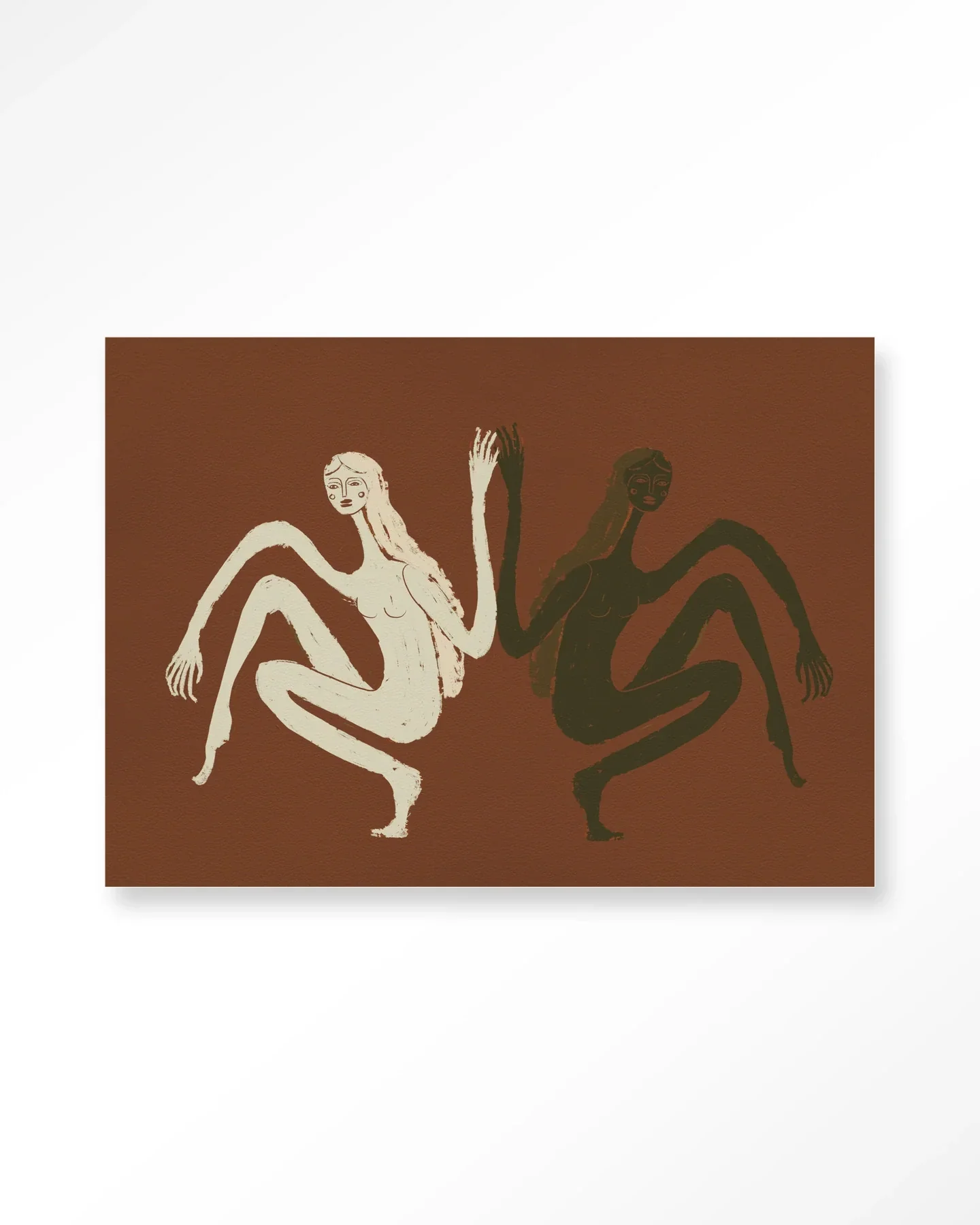 Connected Curves - Moderne Wanddecoratie | Artprint, Glass Art & Wandkleed - Afbeelding 2