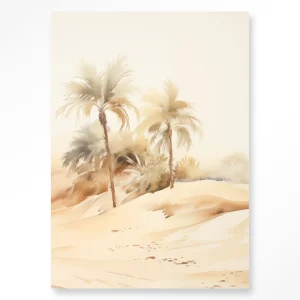 Palm Dust - Moderne Wanddecoratie | Artprint, Glass Art & Wandkleed