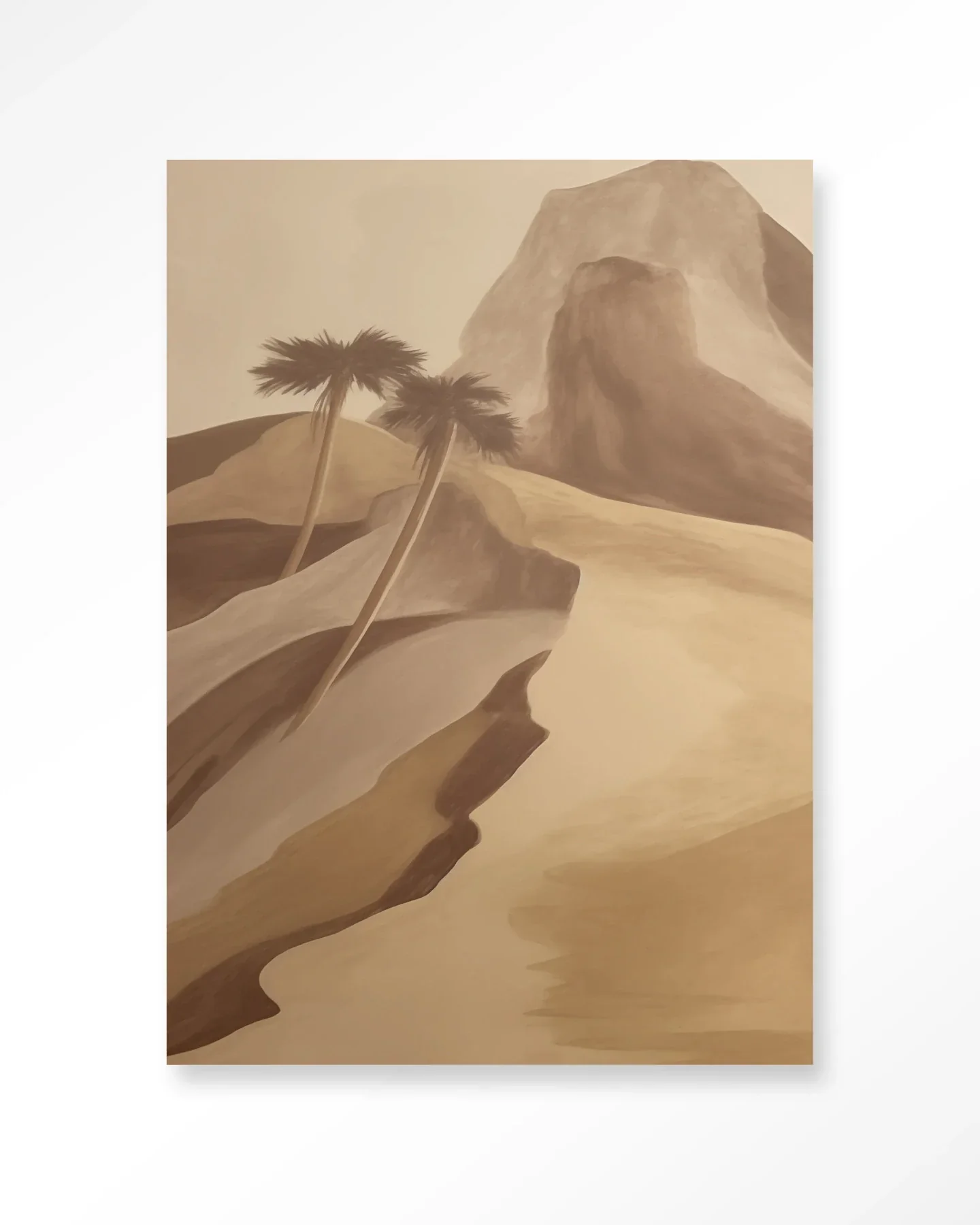 Rocky Palm - Moderne Wanddecoratie | Artprint, Glass Art & Wandkleed