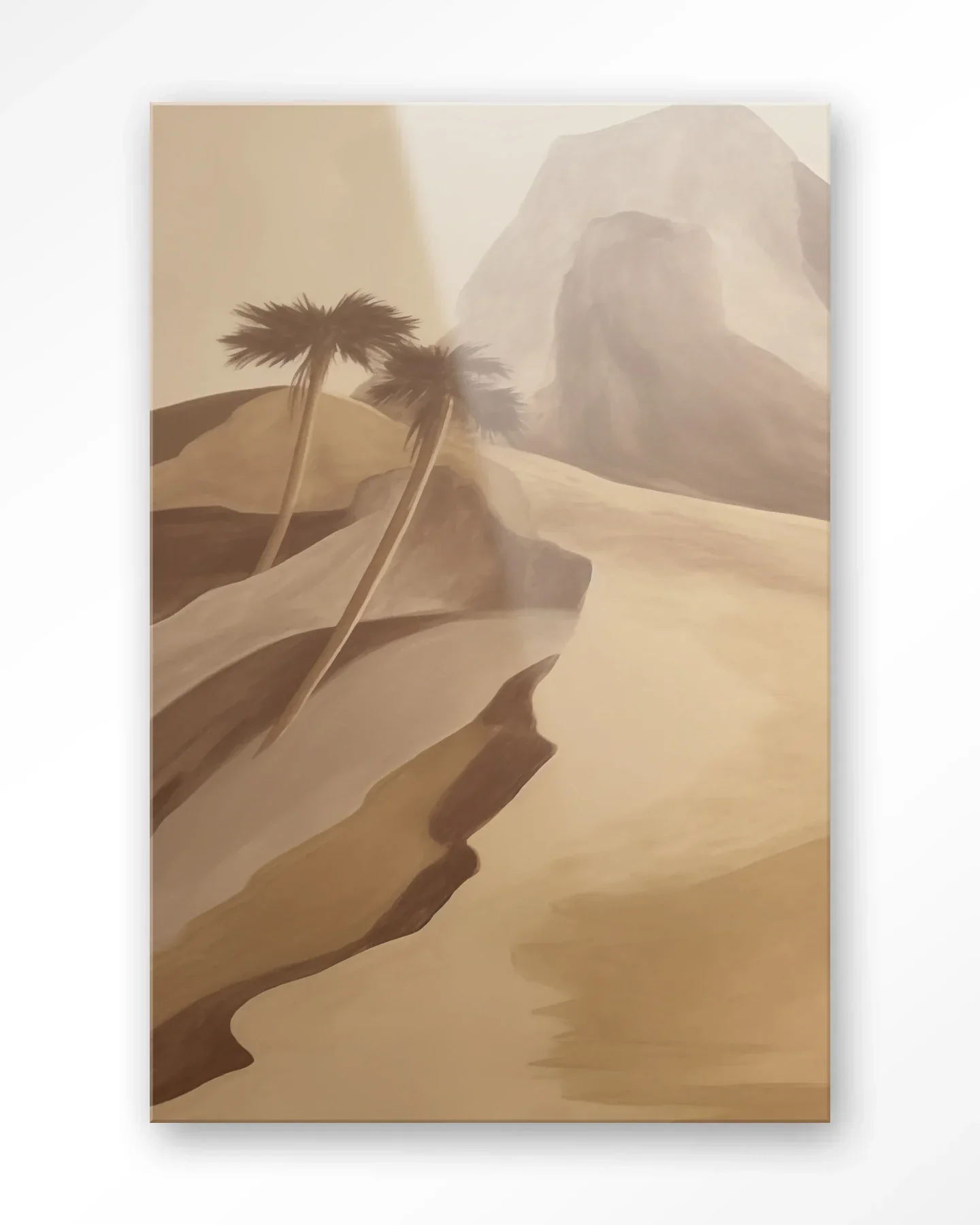 Rocky Palm - Moderne Wanddecoratie | Artprint, Glass Art & Wandkleed - Afbeelding 5