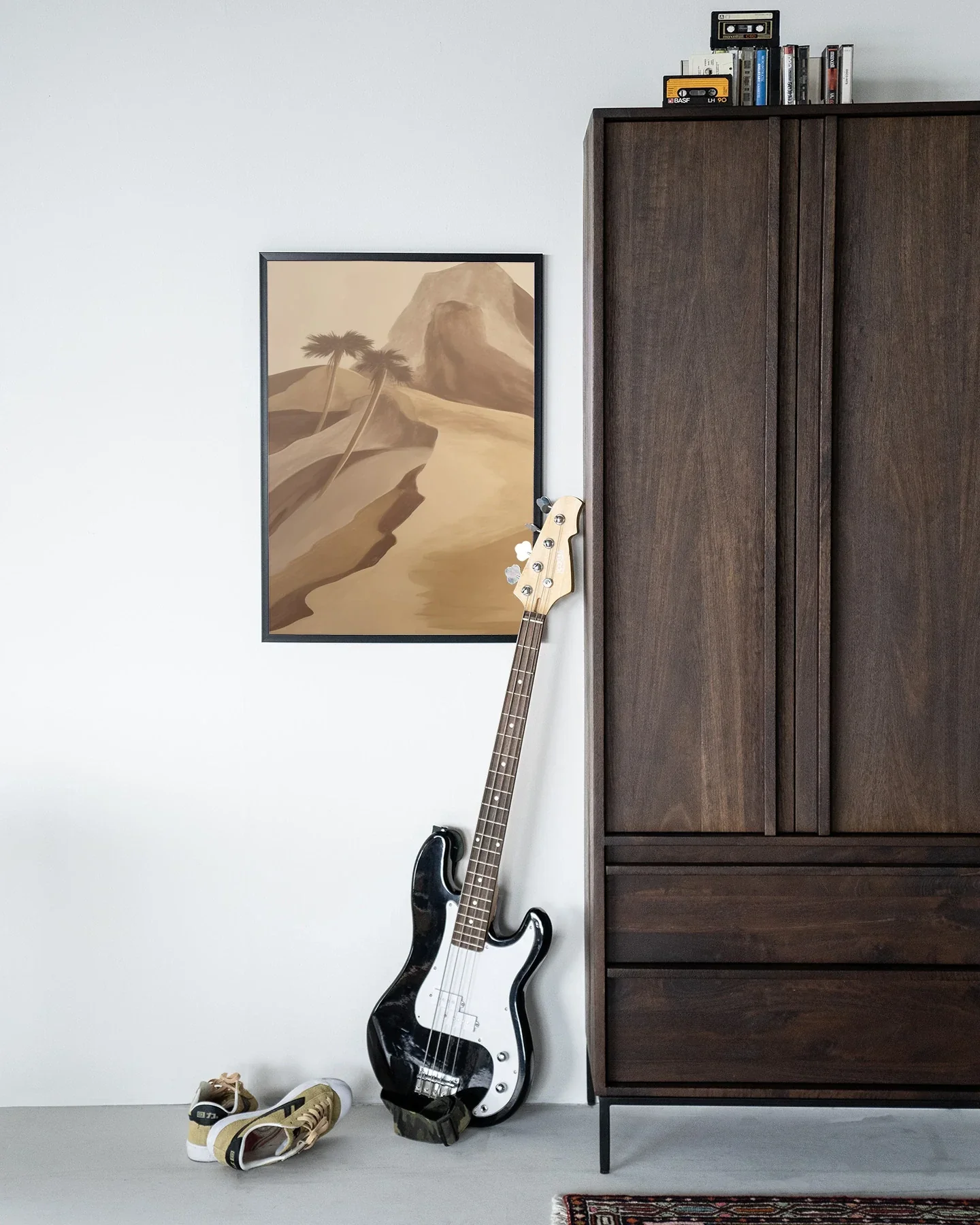 Rocky Palm - Moderne Wanddecoratie | Artprint, Glass Art & Wandkleed - Afbeelding 3