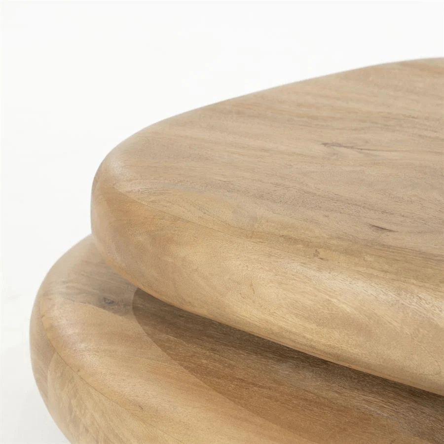 Salontafel Kabo | Licht Bruin Mangohout - Afbeelding 8