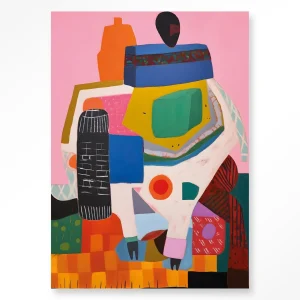 Battle of Colour - Moderne Wanddecoratie | Artprint, Glass Art & Wandkleed