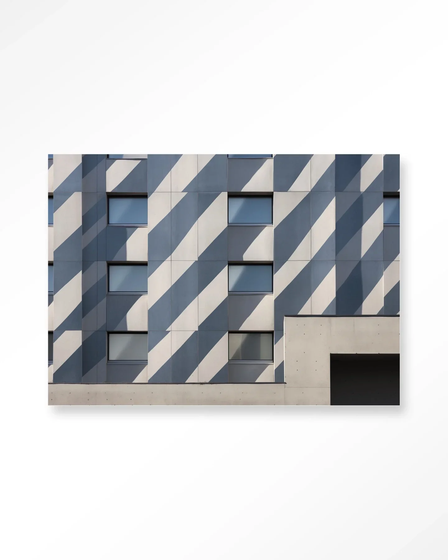 Shadows In Line - Moderne Wanddecoratie | Artprint, Glass Art & Wandkleed