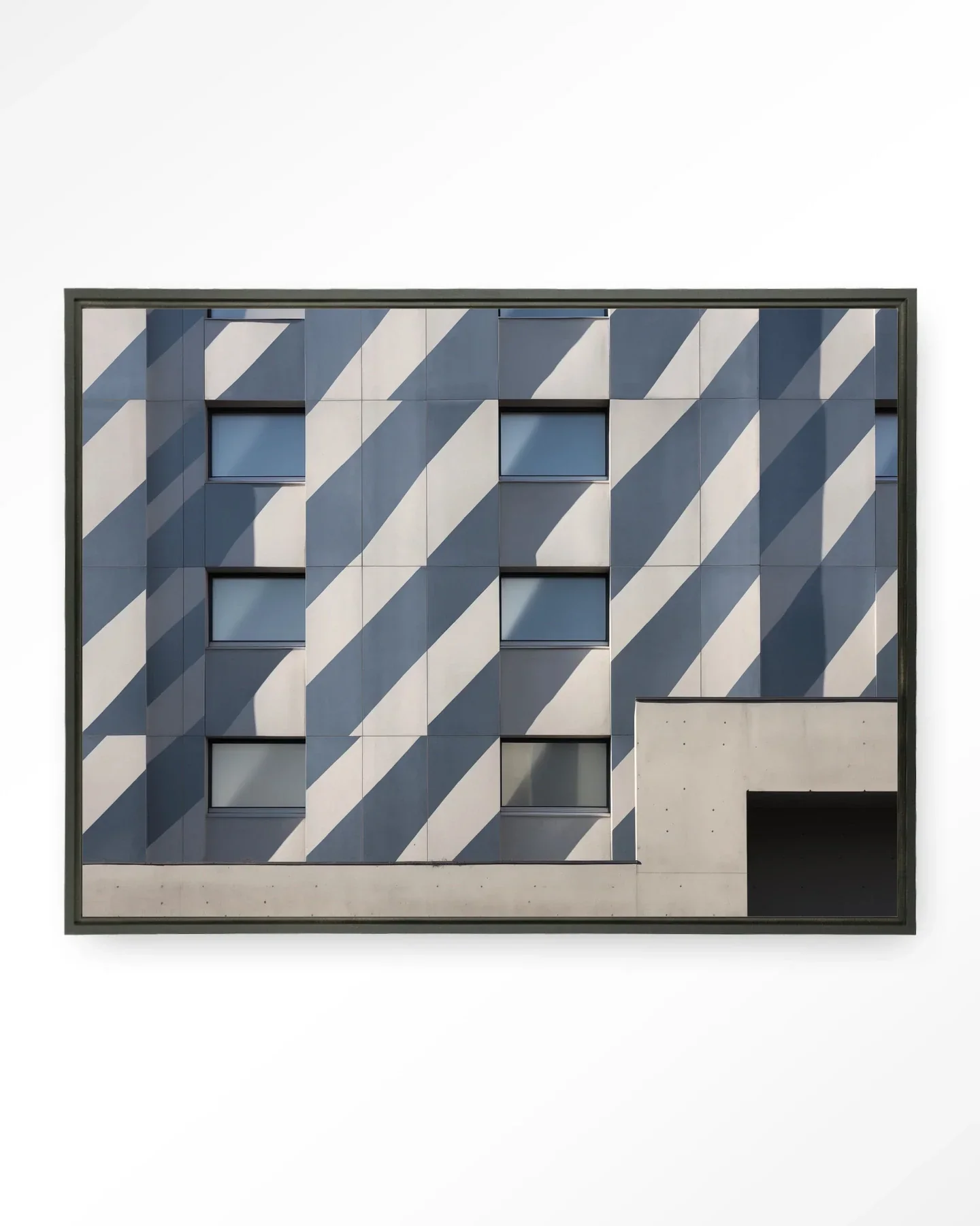 Shadows In Line - Moderne Wanddecoratie | Artprint, Glass Art & Wandkleed - Afbeelding 6