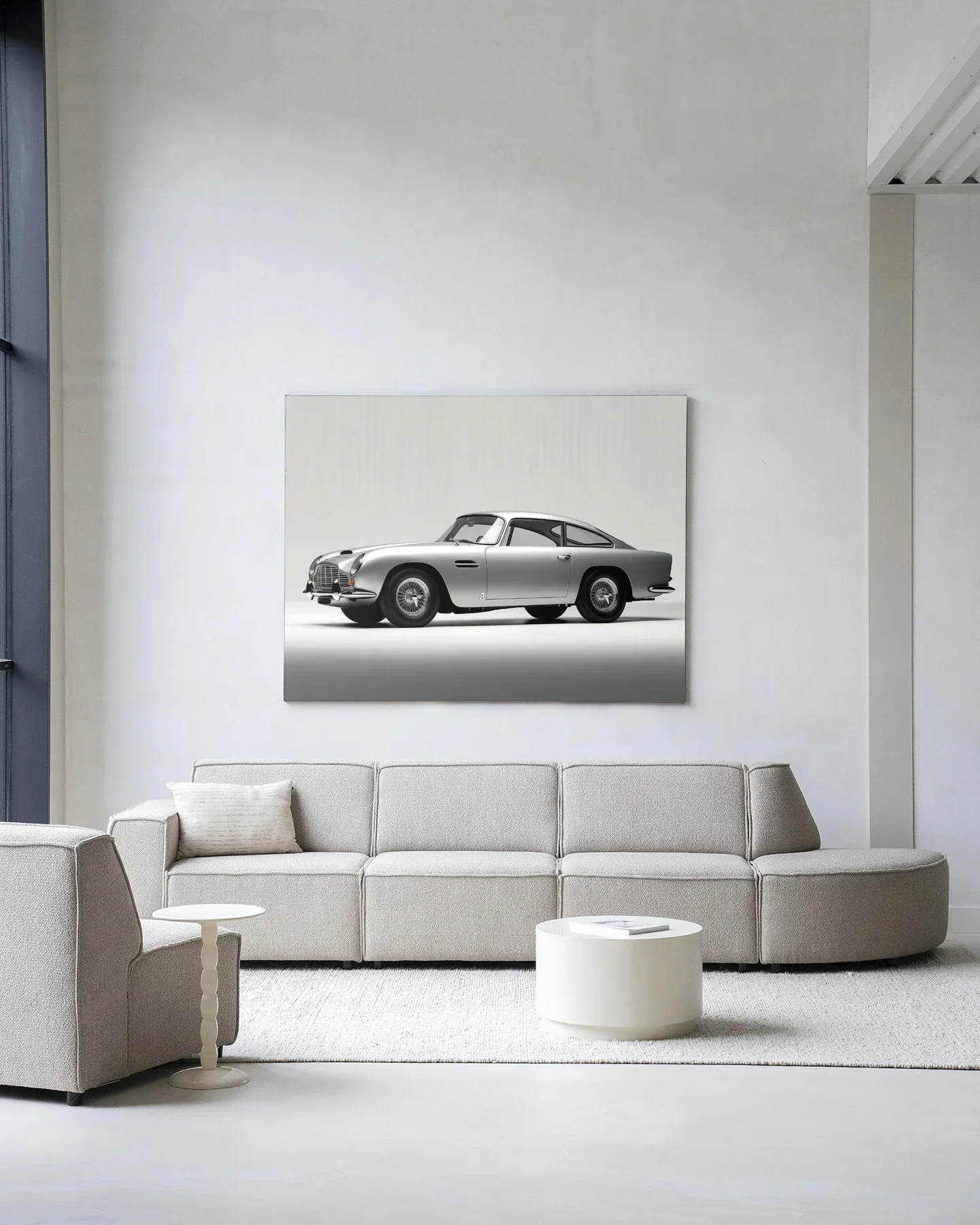 Silver - Moderne Wanddecoratie | Artprint, Glass Art & Wandkleed - Afbeelding 3