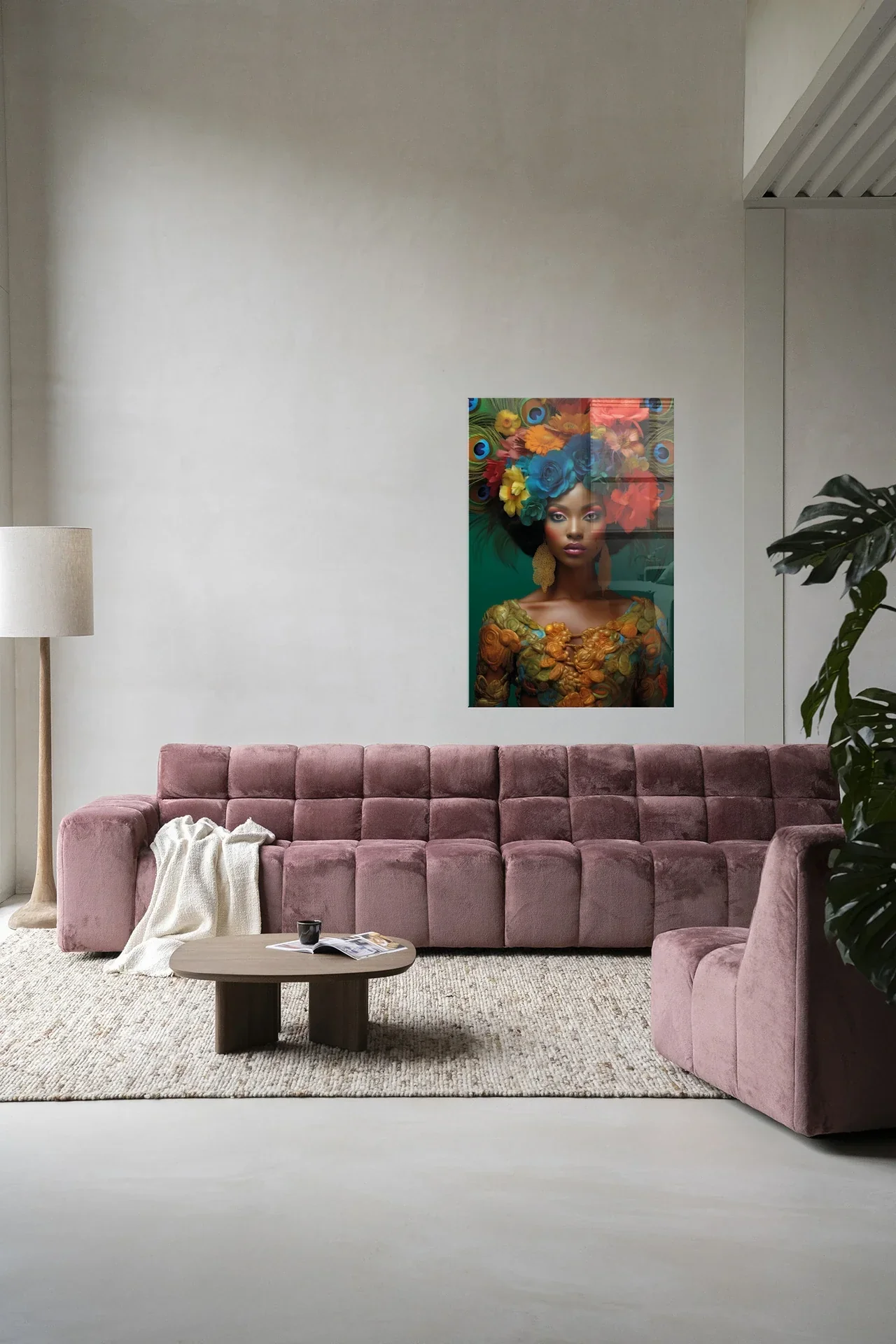 Adeola - Moderne Wanddecoratie | Artprint, Glass Art & Wandkleed - Afbeelding 8