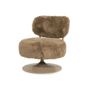 By-Boo Furlo – Luxe Draaifauteuil Taupe