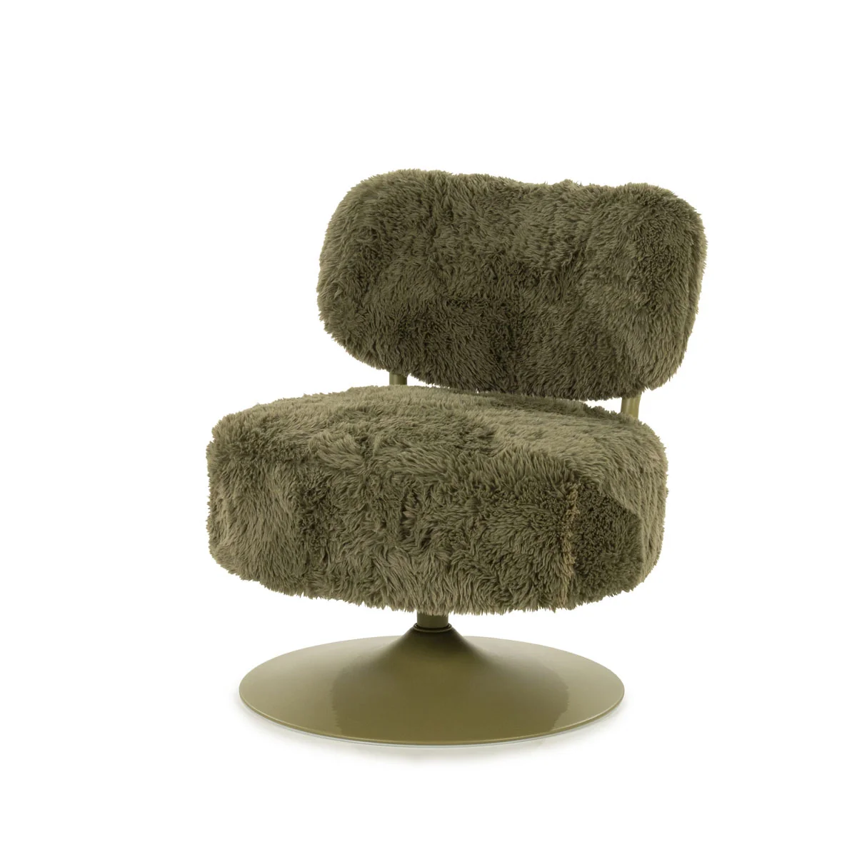 By-Boo Furlo – Luxe Draaifauteuil Groen