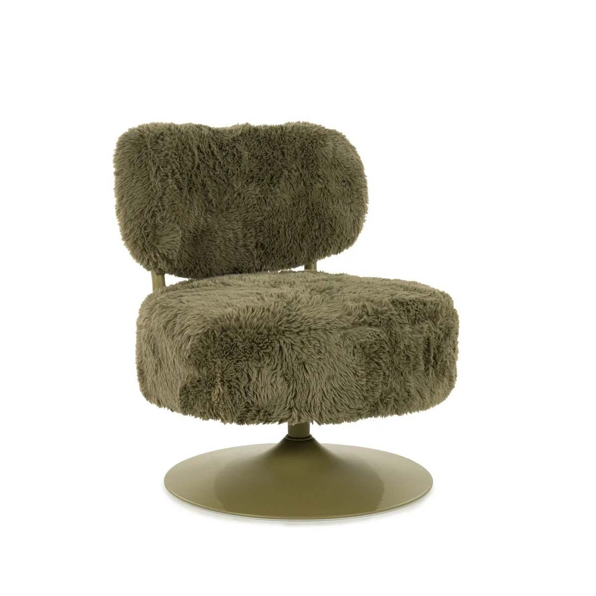 By-Boo Furlo – Luxe Draaifauteuil Groen - Afbeelding 3