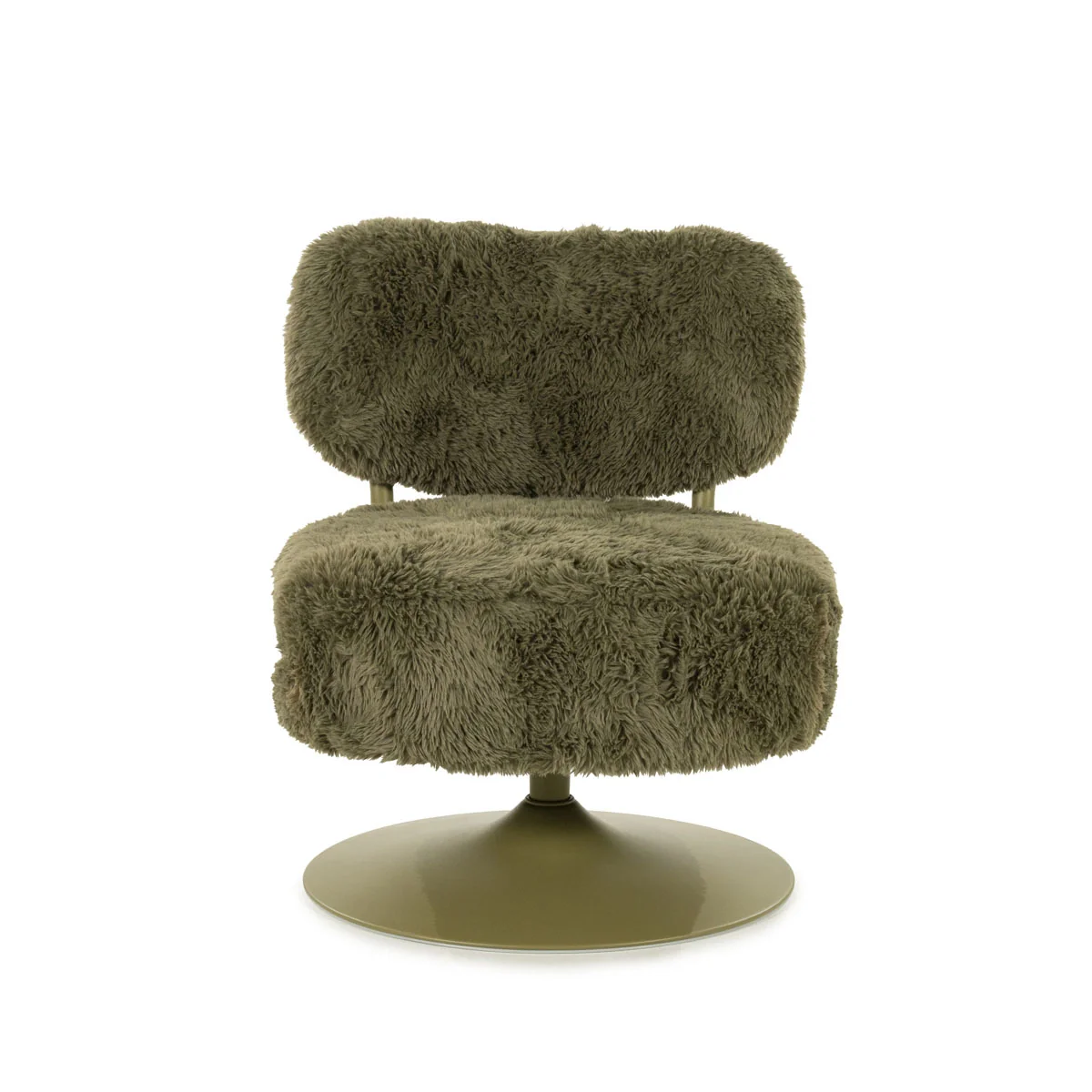 By-Boo Furlo – Luxe Draaifauteuil Groen - Afbeelding 4