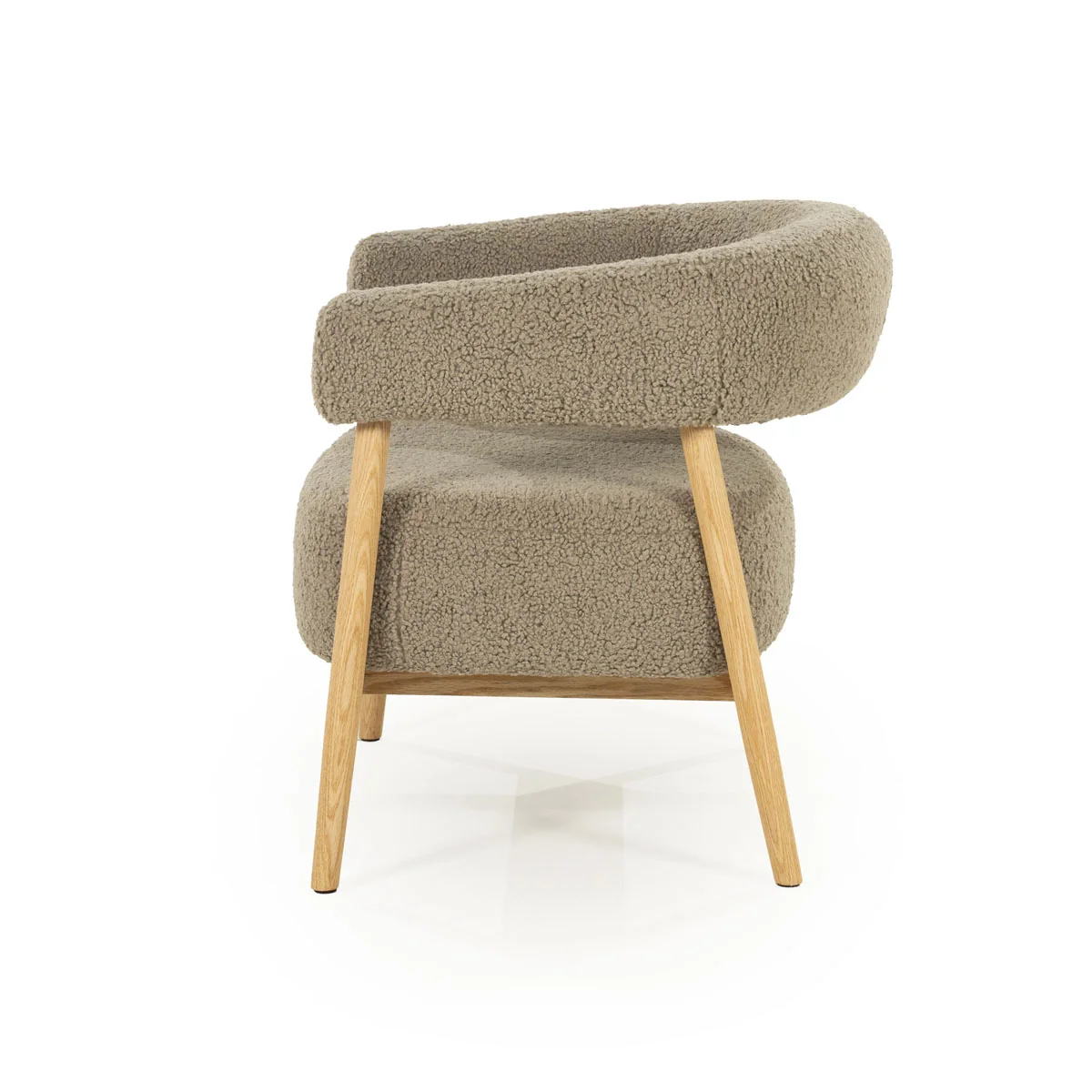 By-Boo Mysa – Fauteuil Taupe - Afbeelding 3