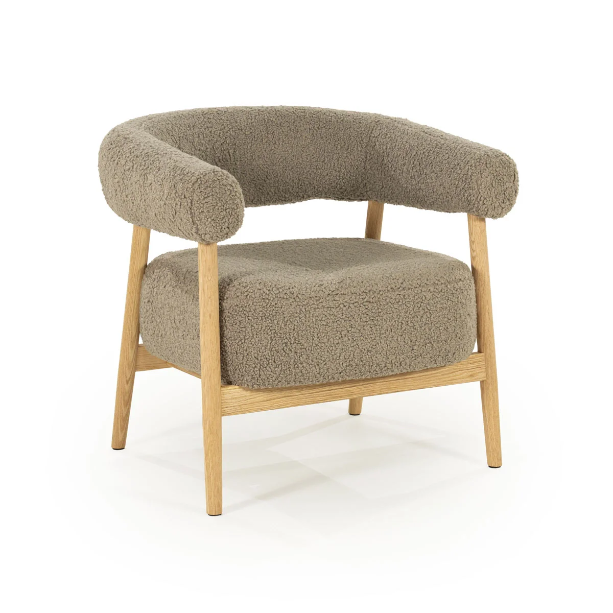 By-Boo Mysa – Fauteuil Taupe - Afbeelding 7