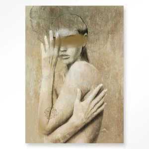 Touching Me - Moderne Wanddecoratie | Artprint, Glass Art & Wandkleed