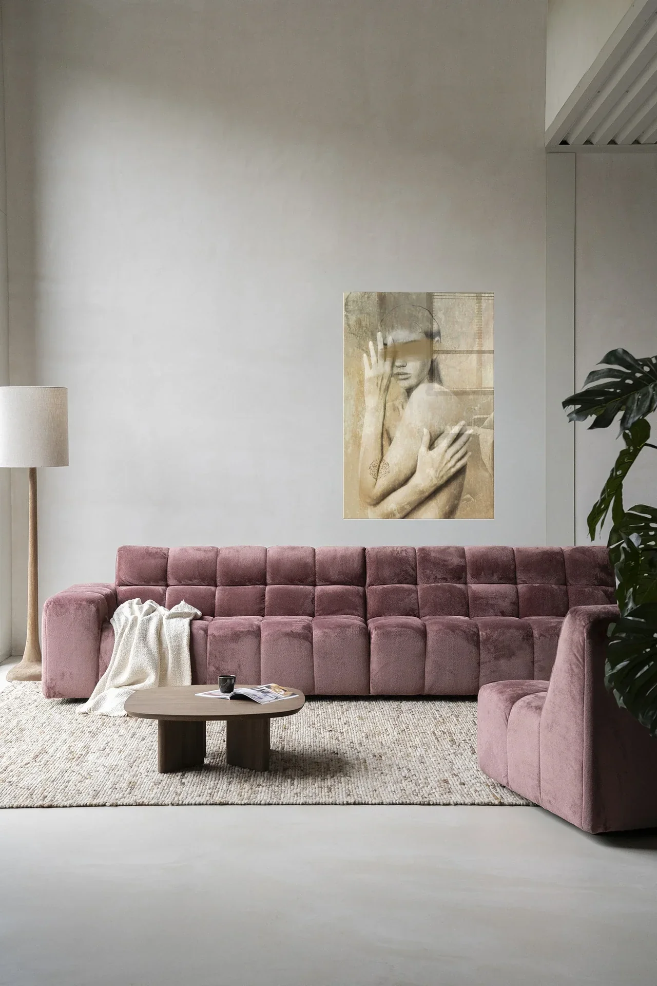 Touching Me - Moderne Wanddecoratie | Artprint, Glass Art & Wandkleed - Afbeelding 8