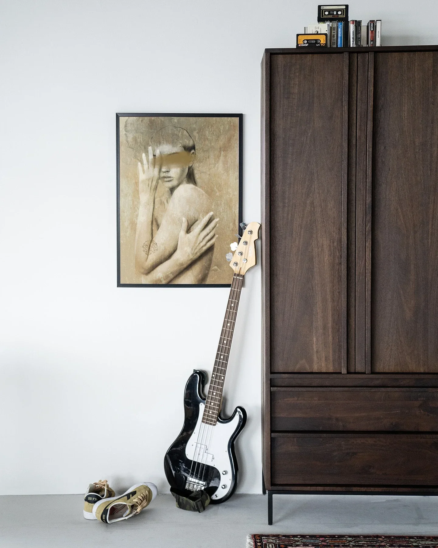 Touching Me - Moderne Wanddecoratie | Artprint, Glass Art & Wandkleed - Afbeelding 7