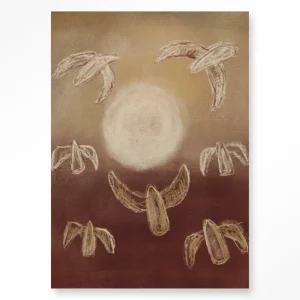 Birds By Night - Moderne Wanddecoratie | Artprint, Glass Art & Wandkleed