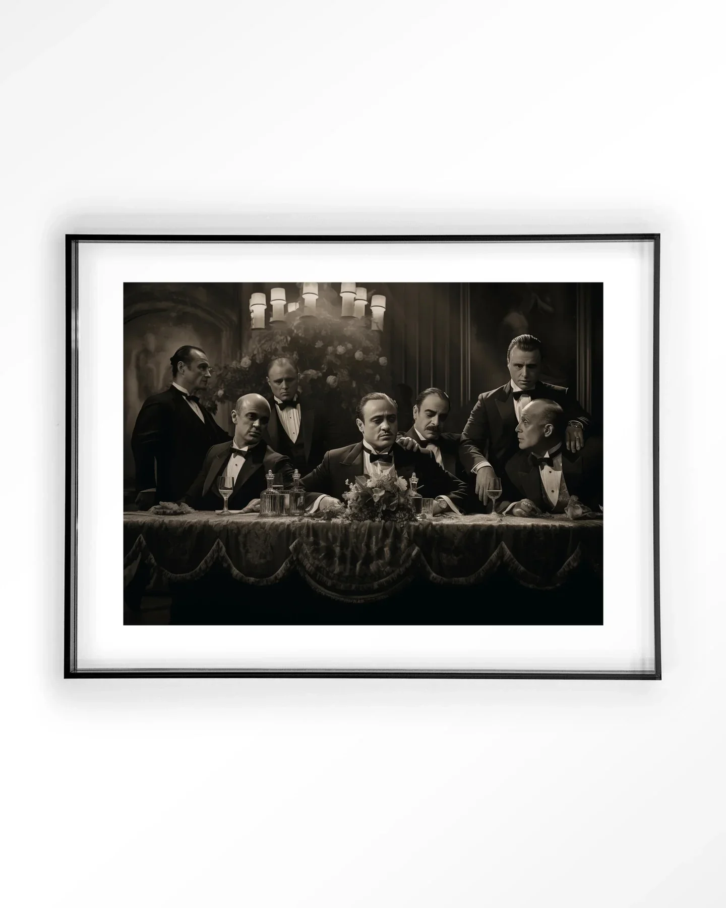 Godfathers Table - Moderne Wanddecoratie | Artprint, Glass Art & Wandkleed - Afbeelding 4