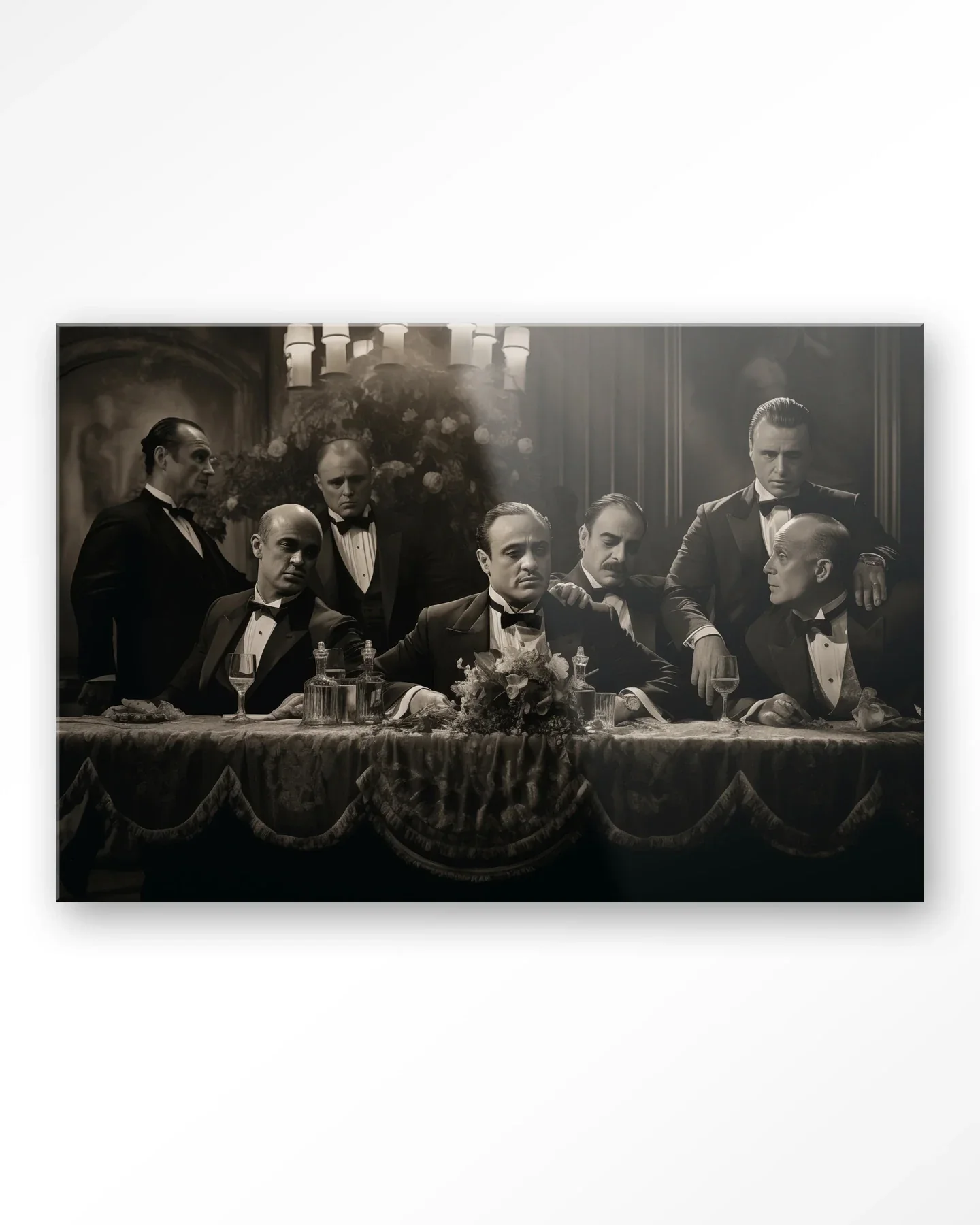 Godfathers Table - Moderne Wanddecoratie | Artprint, Glass Art & Wandkleed - Afbeelding 5