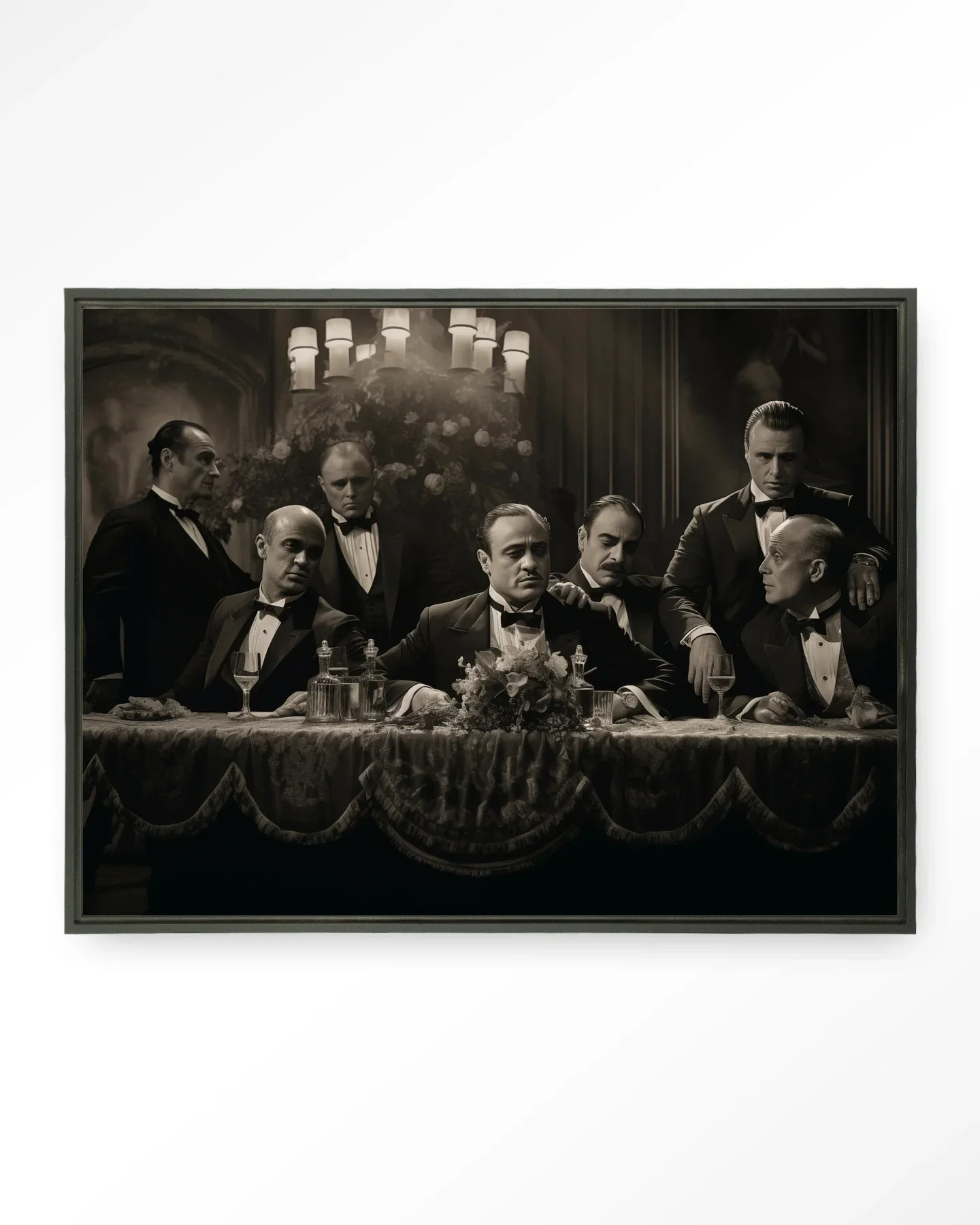 Godfathers Table - Moderne Wanddecoratie | Artprint, Glass Art & Wandkleed - Afbeelding 6