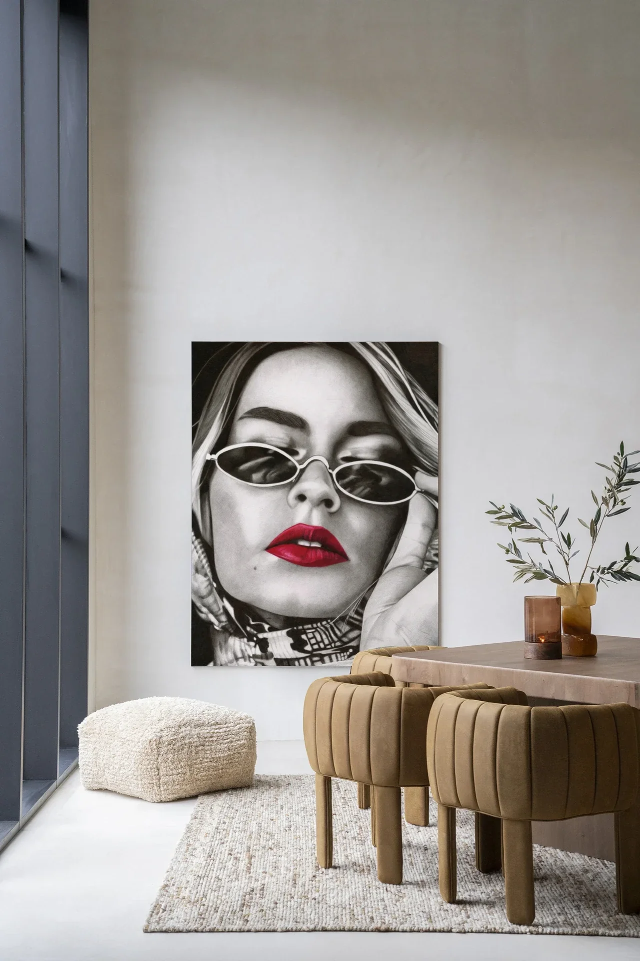 Fresh red - Moderne Wanddecoratie | Artprint, Glass Art & Wandkleed - Afbeelding 8